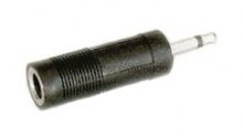 Klinkenbuchse 6,3mm mono auf Miniklinkenstecker 3,5mm mono