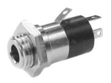Klinkeneinbaubuchse 3,5mm metall 4 polig