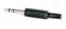 Stereokabel-DIN-Stecker 3pol ( Pin 1+3 bel. ) auf Klinkenstecker 6,3mm stereo