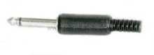 DIN-Stecker 3pol auf Klinkenstecker 6,3mm mono (Tip an 1;Masse an 2)