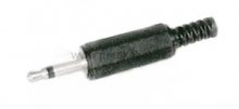Patchkabel-Miniklinkenstecker 3,5mm mono auf Miniklinkenstecker 3,5mm mono gew.