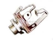 Klinkeneinbaubuchse 6,3mm metall stereo