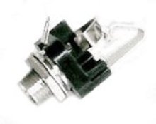 Klinkeneinbaubuchse 6,3mm stereo