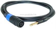 Lautsprecherkabel (Verlängerung) Klinkenstecker 6,3mm auf Lautsprecherbuchse