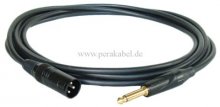 Lautsprecherkabel (Boxenkabel) Klinke vergoldeter Tip / XLR-Stecker
