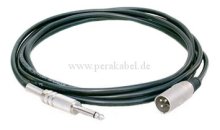 Lautsprecherkabel (Boxenkabel 2 x 1,5 qmm) Klinkenstecker 6,3mm auf XLR-Stecker