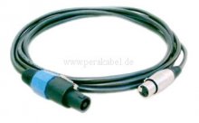Lautsprecherkabel (Boxenkabel) XLR-Buchse auf Lautsprecherstecker