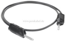 Bananenstecker 4mm auf Bananenstecker 4mm Stapelbar (LiFY 1x 2,5qmm)