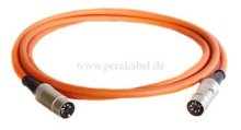 Midikabel - DIN-Stecker metall - Kabel flexibel DT