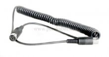 Midikabel-Spiralkabel ( DIN-Stecker plastik ) 3m
