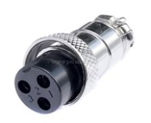Mikrofonstecker 3pol auf Mikrofonbuchse 3pol