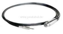 Mikrofonkabel (standard) Miniklinkenstecker 3,5mm mono auf XLR-Buchse