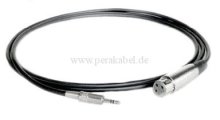 Mikrofonkabel (standard) Miniklinkenstecker 3,5mm stereo auf XLR-Buchse