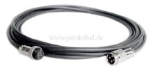 Mikrofonstecker 4polig auf Mikrofonbuchse 4polig ( Masse an 1 )