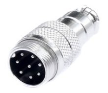 Mikrofonstecker  8 polig