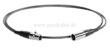 Steuer/Signal-Kabel 3x0,14qmm ( Mini XLR vergoldete Kontakte )