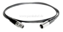 Mini XLR-Kabel ( vergoldete Kontakte 3pol)