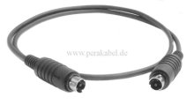 DIN-Kabel  Mini DIN-Stecker/Buchse 3 polig