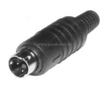 DIN-Kabel  Mini DIN-Stecker / Buchse 3 polig ( 3x0,25 qmm)
