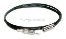 Miniklinkenstecker 2,5mm Stereo metall auf Miniklinkenbuchse 2,5mm Stereo metall