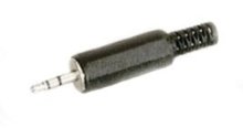 Klinkenstecker 2,5mm stereo (3pol) plastik