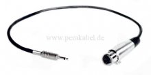 Klinkenstecker 3,5mm mono auf XLR-Buchse