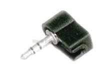 Klinkenstecker 3,5mm stereo (3pol) gewinkelt plastik (standard)