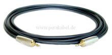 Miniklinkenstecker 3,5mm metall mono S auf Miniklinkenstecker 3,5mm metall mono S