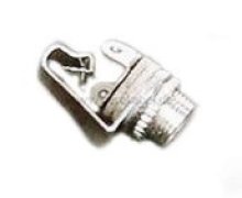 Klinkeneinbaubuchse 3,5mm metall 2pol