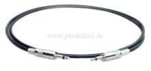 Miniklinkenstecker 3,5mm metall mono auf Miniklinkenstecker 3,5mm metall mono