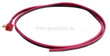 HiFi Lautsprecherkabel-Mini Lautsprecherstecker auf 2 abisolierte Innenleiter