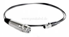 Mini XLR-Buchse 3pol auf XLR-Buchse 3pol