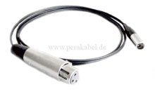 Steuer/Signal-Kabel - Mini XLR-Stecker auf XLR-Buchse
