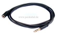 Audio-Verlängerung standard ( Klinkenstecker-Buchse 3,5mm 3 polig )1,5m