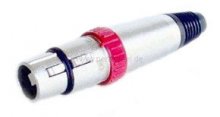 Klinkenstecker 6,3mm NP2X  auf XLR-Buchse NC3FXS