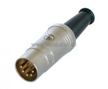 Midi-Adapterkabel DIN-Stecker Neutrik auf XLR-Buchse Neutrik