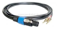 Lautsprecherkabel (Boxenkabel) Lautsprecherstecker auf 2 Bananenstecker