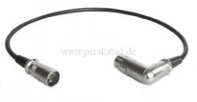 XLR-Stecker auf XLR-Buchse gewinkelt
