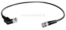 Patchkabel - BNC-Stecker auf BNC-Stecker gewinkelt ( Koaxialkabel 75 Ohm )