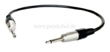 Klinkenstecker 6,3mm mono  auf Klinkenstecker 6,3mm mono