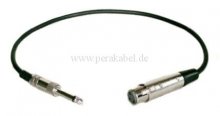 Klinkenstecker 6,3mm mono auf XLR f