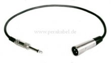 Klinkenstecker 6,3mm mono auf XLR m