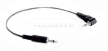 Patchkabel-Miniklinkenstecker 3,5mm mono auf Miniklinkenstecker 3,5mm mono gew.