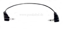 Audiokabel Patchkabel-Miniklinkenstecker 3,5mm mono 2pol gew. auf Miniklinkenstecker 3,5mm mono 2pol gew.