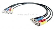 Patchkabel - BNC-Stecker metall  ( Koaxialkabel 75 Ohm )