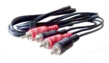 2 RCA-Stecker auf 2 RCA-Stecker (standard)