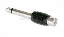 RCA-Buchse/Klinkenstecker 6,3mm mono