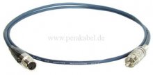 RCA-Stecker ( Cinch ) auf Mini XLR-Buchse ( DAP MK-SPIN )