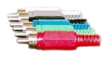 2 x RCA-Stecker auf 2 x Lautsprecherstecker ( HiFi )