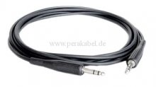 Stereoklinkenstecker 6,3mm auf Stereoklinkenstecker 6,3mm gummierte TÃ¼lle (DAP MC-216)